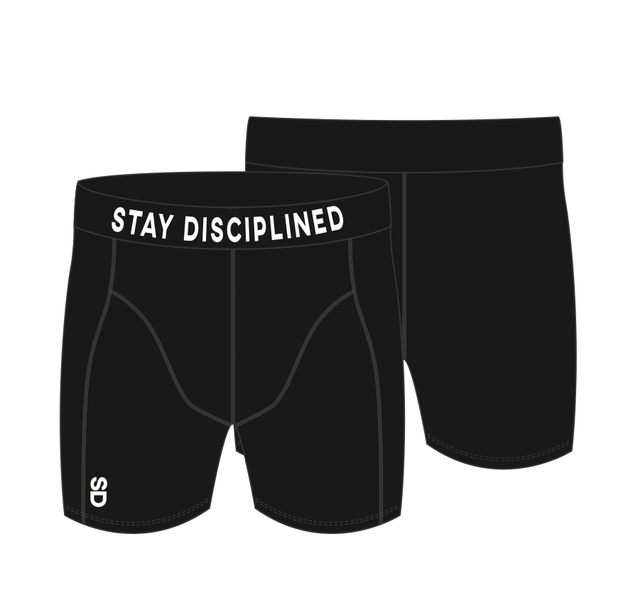 STAY DISCIPLINED BOXER 2-PACK